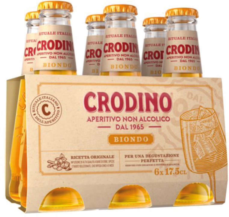 Crodino bitter (biondo) 4x6pk Alloboissons