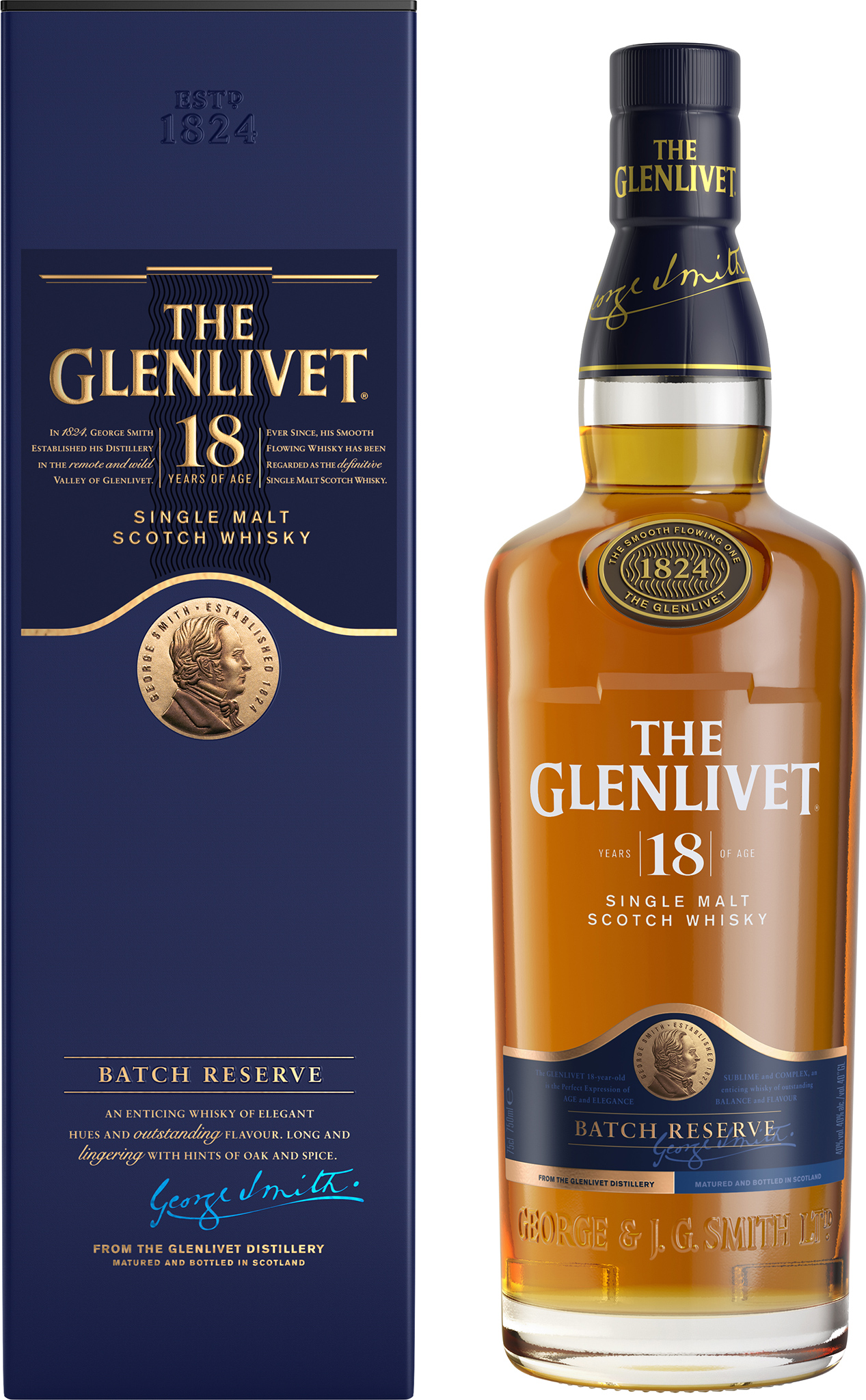 Whisky The Glenlivet 18 ans 40° - Alloboissons
