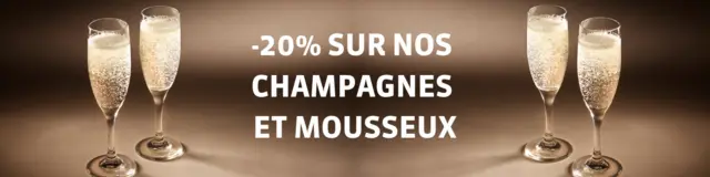 Offre champagnes et mousseux