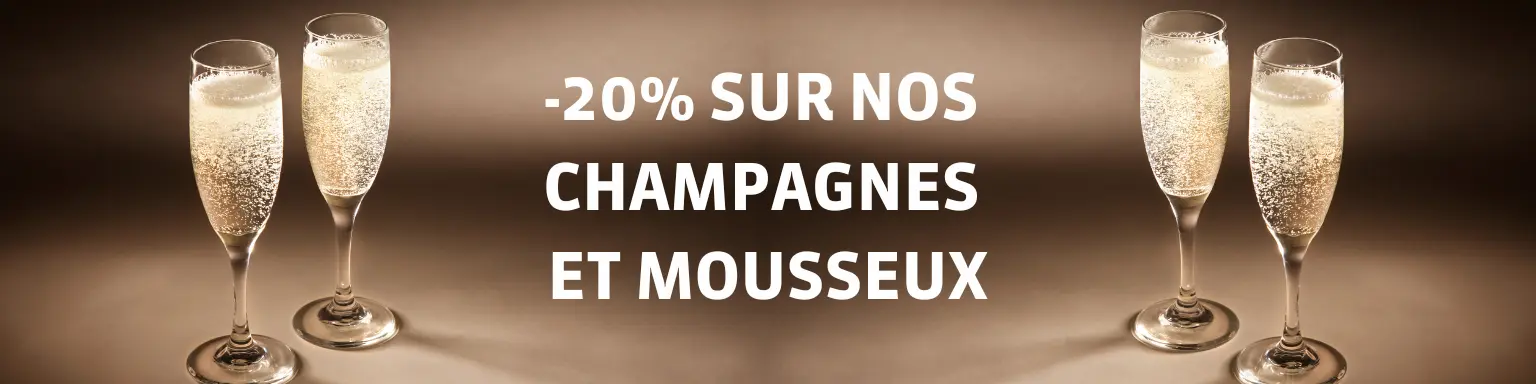 Offre champagnes et mousseux
