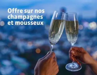 Offre champagnes et mousseux