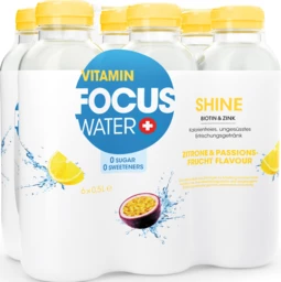 Focus Water Shine citron & fruit de la passion