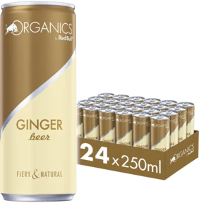 Organics ginger beer by Red Bull boîte