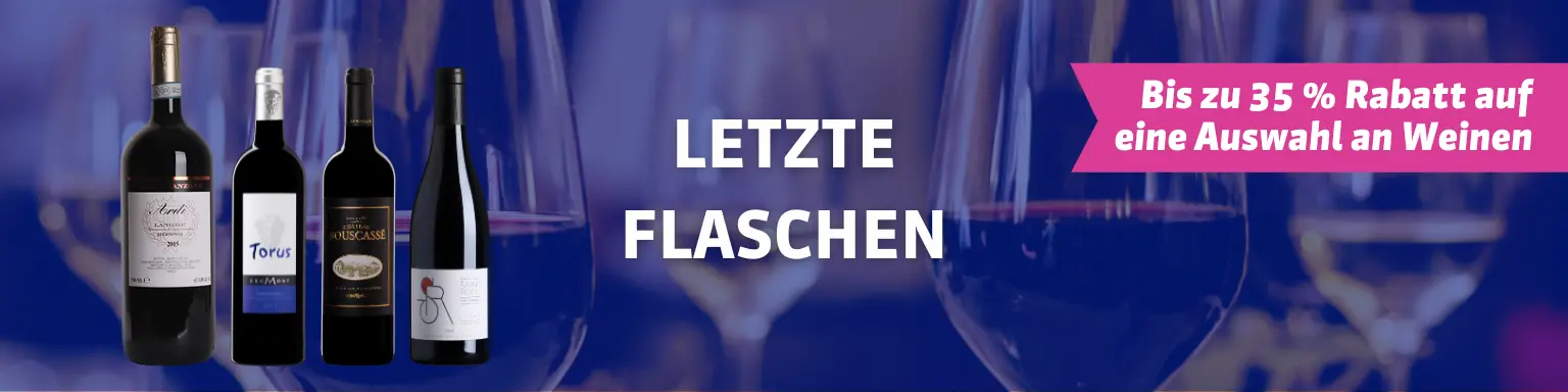 Letzte Flaschen